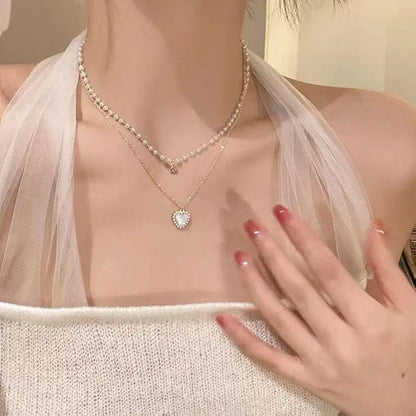 Kawaii Gold Pearl Choker Necklace 🌟✨ | Trendy Beads Chain for Girls 🌸💕 | Gothic Style Jewelry for Parties!