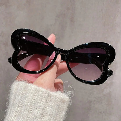 Kawaii Butterfly Shades 🦋✨ | Colorful Cat Eye Sunglasses for Trendy Ladies 🌈👓 | UV400 Protection & Retro Style!