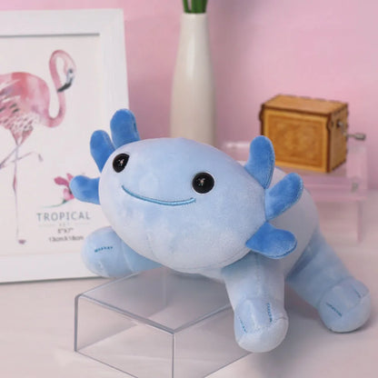 Adorable Axolotl Plushies 🐾 | 4Pcs Cute & Soft Stuffed Animal Dolls 🎀 | Perfect Kawaii Birthday Gifts & Home Decor 🌟