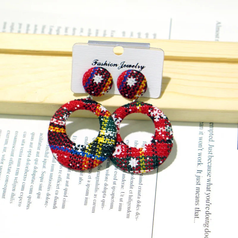 2 Piece Cute Christmas Elk Earrings Set Hypoallergenic Drop Jewelry For Women 🎄🦌