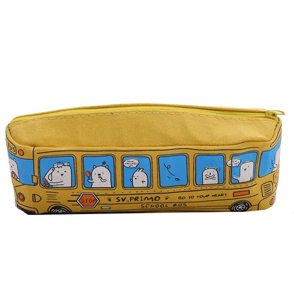 Cute Simulation Fish Pencil Case Cartoon Zipper Box Large Capacity 🐟🐠
