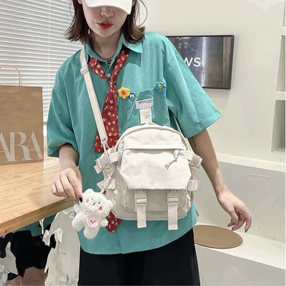 Kawaii Dream Mini Backpack 🎒✨ - Cute & Functional Crossbody Bag for Girls! 🌟💖 - Pixie Quill