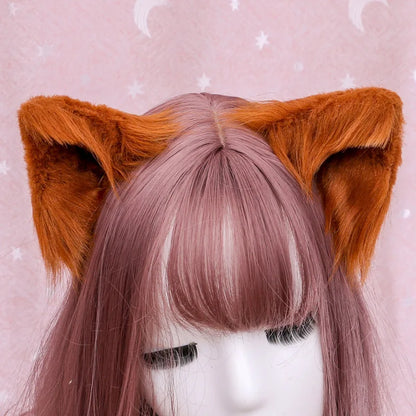 Kawaii Cat Ears Anime Lolita Headband 🎀 | Gothic Cosplay Hair Accessories 🐾✨