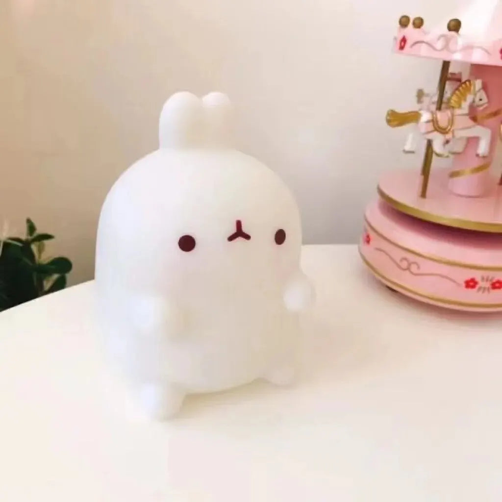 🌟 Bunny Glow Buddy 🐰✨ - Adorable LED Night Light for Cozy Spaces! - Pixie Quill