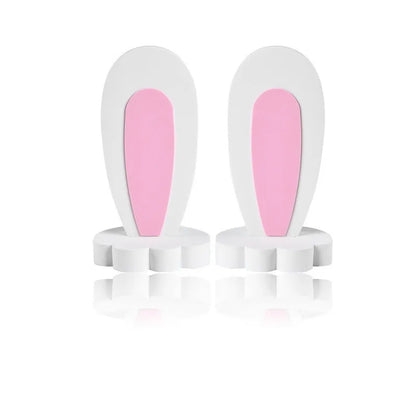 Kawaii 3D Cartoon Rabbit & Cat Ear Stickers 🐰🐱 | Cute EVA Foam Car Roof Decor Accessories 🌈💖