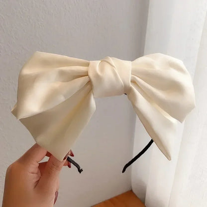 Kawaii Big Bow Black Headband 🎀✨ | Vintage Style Hair Accessory for Women & Girls | Chic & Cute Hairbands for Every Occasion!