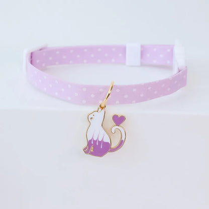 🐾 Adorable Cat & Puppy Breakaway Collar with Bell 🎀 - Adjustable 18-48CM Cutie! 🐶🐱