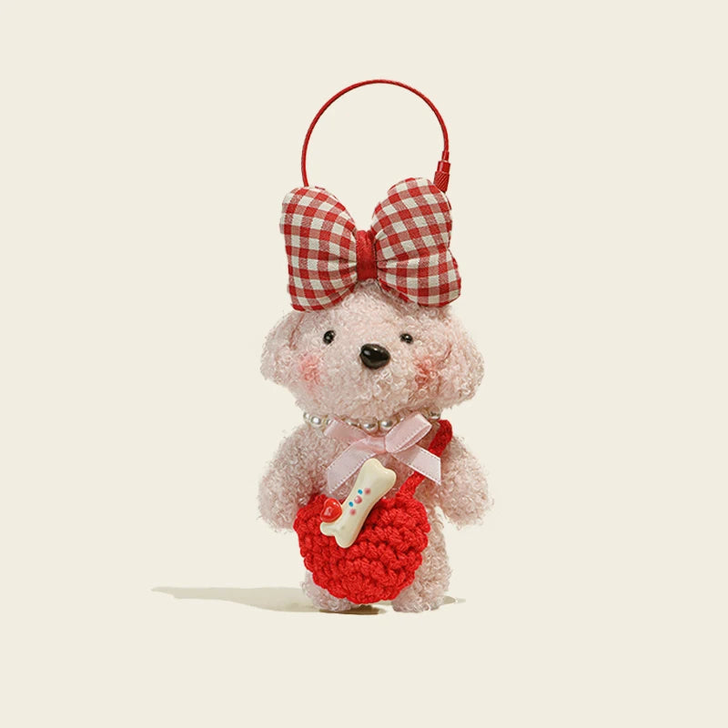 Kawaii Plush Cartoon Keychain Doll 🎀 | Adorable Bag Accessory & Perfect Gift for Couples & Birthdays 🎉