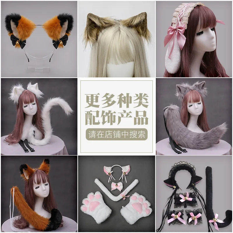 Moving Cat Ear Headband Cosplay Accessory For Parties And Events 😺🎉