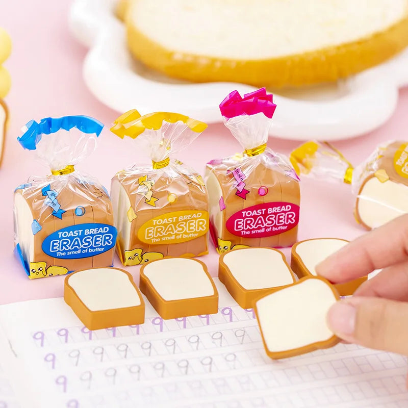✨ Adorable Toasty Eraser Treats 🍞🎉 - Perfect for Kids & Fun Rewards! 🌟