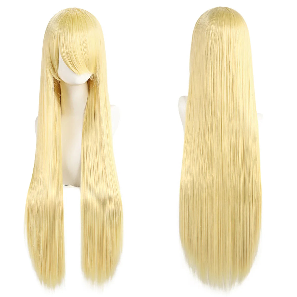 Cute Lolita 80 Centimeter White Purple Wig With Bangs For Cosplay 😻💜