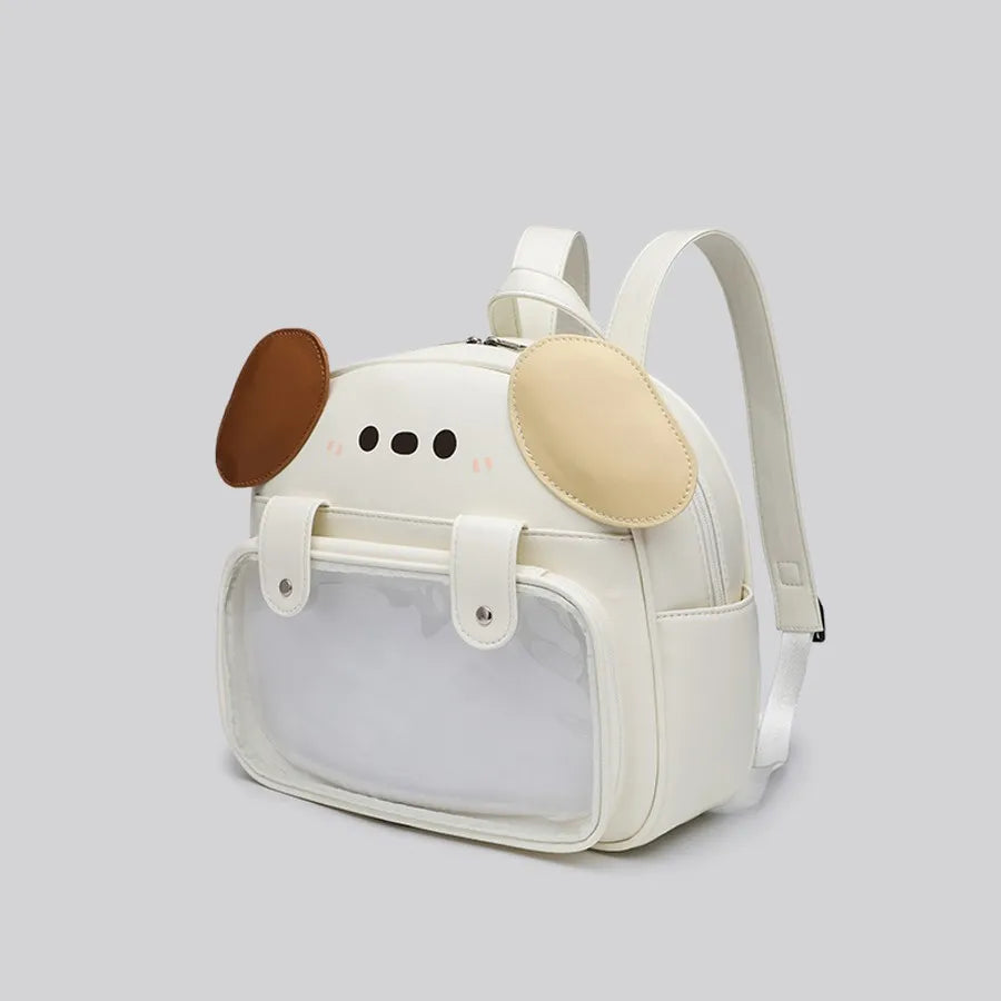Kawaii Little Dog Ita Bag 🎒✨ | Adorable Large Capacity Backpack for Girls | Trendy Street Fashion School Bag 🐾💕