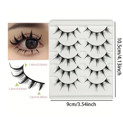 Dramatic & Whimsical Anime Inspired Lashes Set 💖👁️