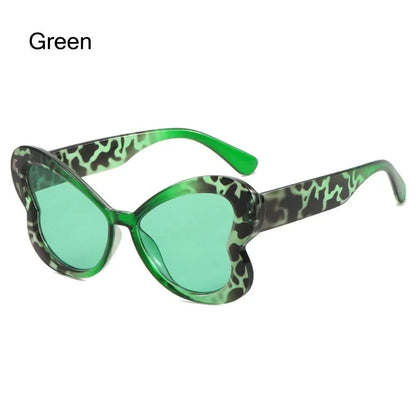 Kawaii Butterfly Shades 🦋✨ | Colorful Cat Eye Sunglasses for Trendy Ladies 🌈👓 | UV400 Protection & Retro Style!