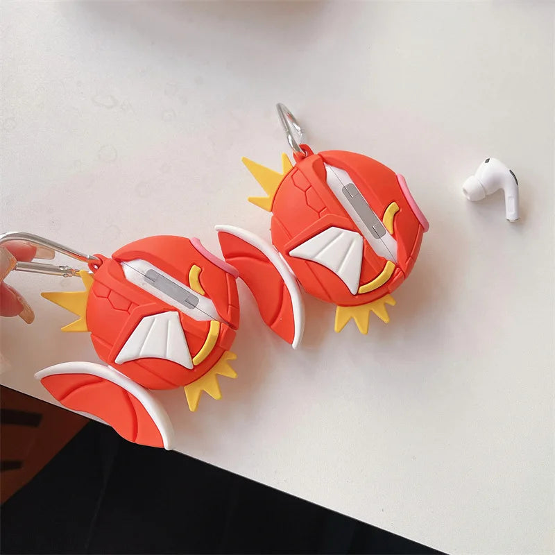 🐟✨ Magikarp Magic: Adorable Silicone Case for AirPods 4 & Pro 2! 🎧💖 - Pixie Quill