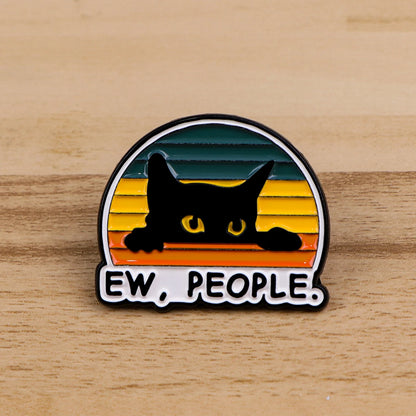 Kawaii Cat Enamel Pins 🐱✨ Cute Brooches for Everyone | Trendy Metal Lapel Pins & Fun Gifts 🎁