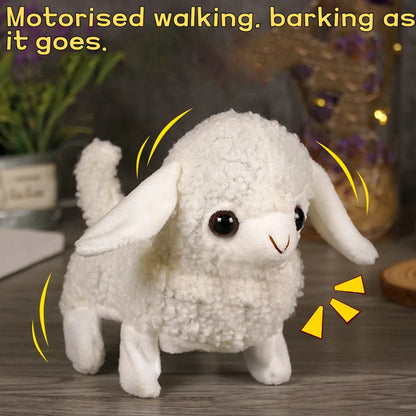 Adorable Walking Panda Plush Toy 🐼 | Interactive Cute Sheep Stuffed Animal 🐑 | Kawaii Simulation Doll Collection 🌟