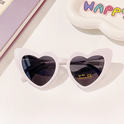 Cute Kawaii Kids' Heart-Shaped Sunflower Rabbit Ears Sunglasses 🌼🐇 | Polarized UV400 for Little Adventurers! 🕶️✨