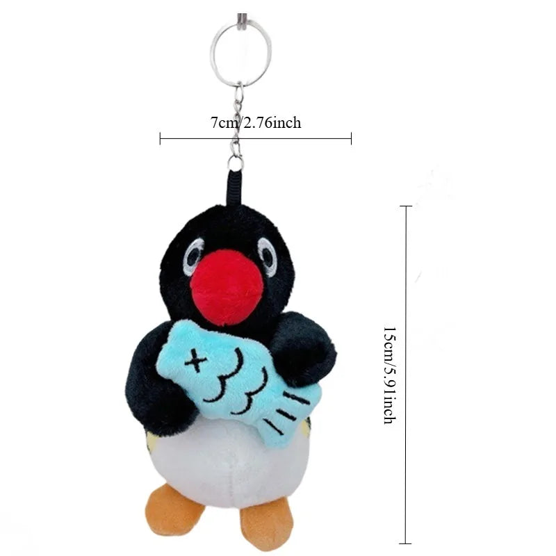 Small Penguin Plush Keychain Pendant For Bags And Backpacks Cute Charm 🐧🎒