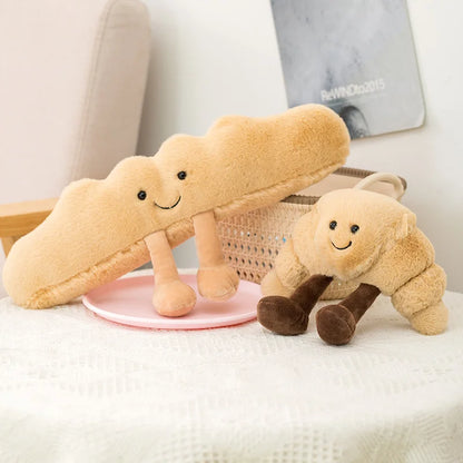 Plushie Bakery Delights 🥐🍞✨ Cozy Comfort Toys for Kids & Sweet Gifts!