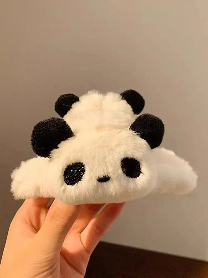 Kawaii Panda Hair Claw Clip 🐼✨ | Cute Cartoon Hair Accessory for Girls & Women | Adorable Headwear for Kids & Teens