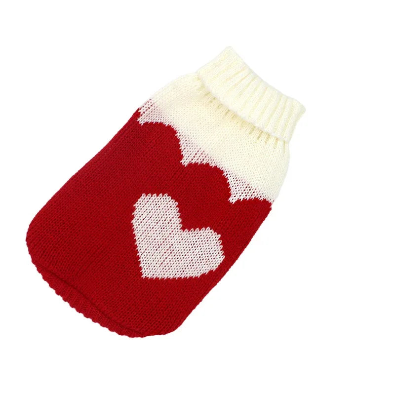 Kawaii Cozy Pup & Kitty Sweater 🐶🐱✨ | Adorable Winter Wear for Small & Medium Dogs!