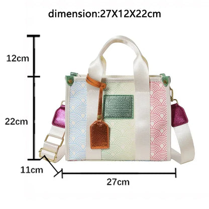 Kawaii Chic 2025 Large Capacity Handbag 👜✨ | Stylish Women's Tote for School & Play 🎒🌈