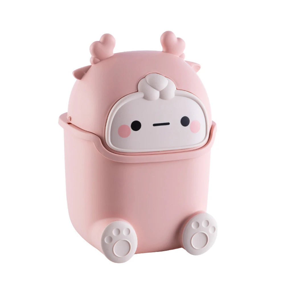 Adorable Kawaii Desktop Trash Can 🗑️✨ | Cute Mini Rubbish Bin for Home & Office 🏠🖊️ | Perfect Kids Room Decoration 🌟