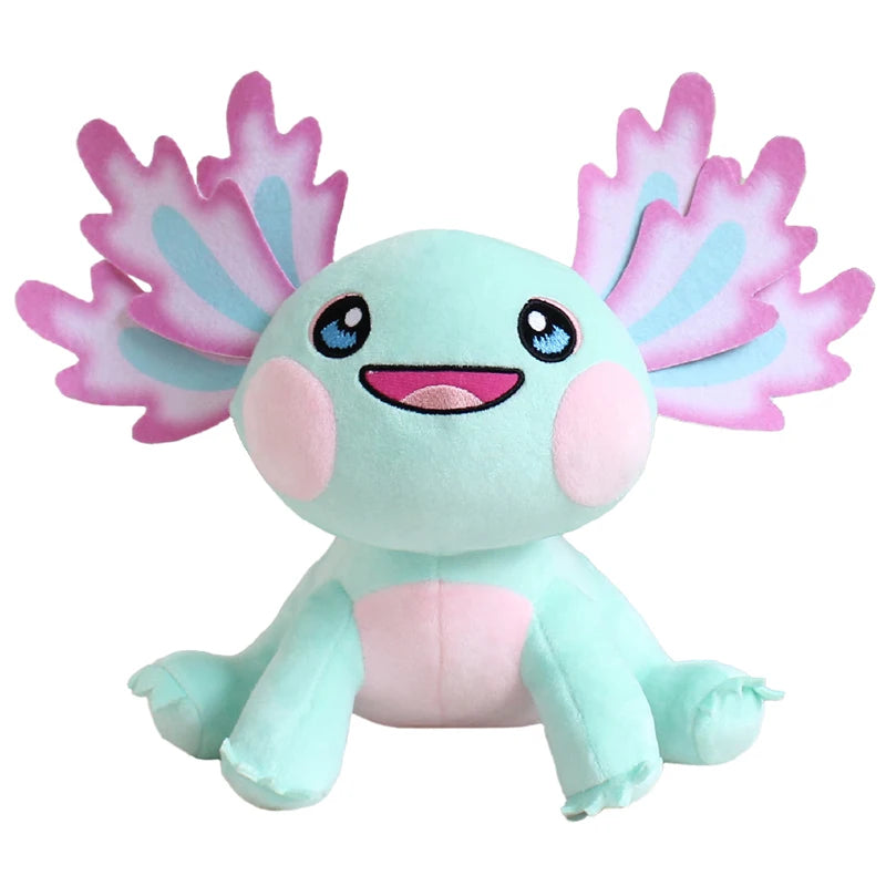 Adorable 25cm Kawaii Axolotl Plushie 🦑💖 Colorful Cartoon Salamander Stuffed Animal - Perfect Gift for Kids 🎁✨