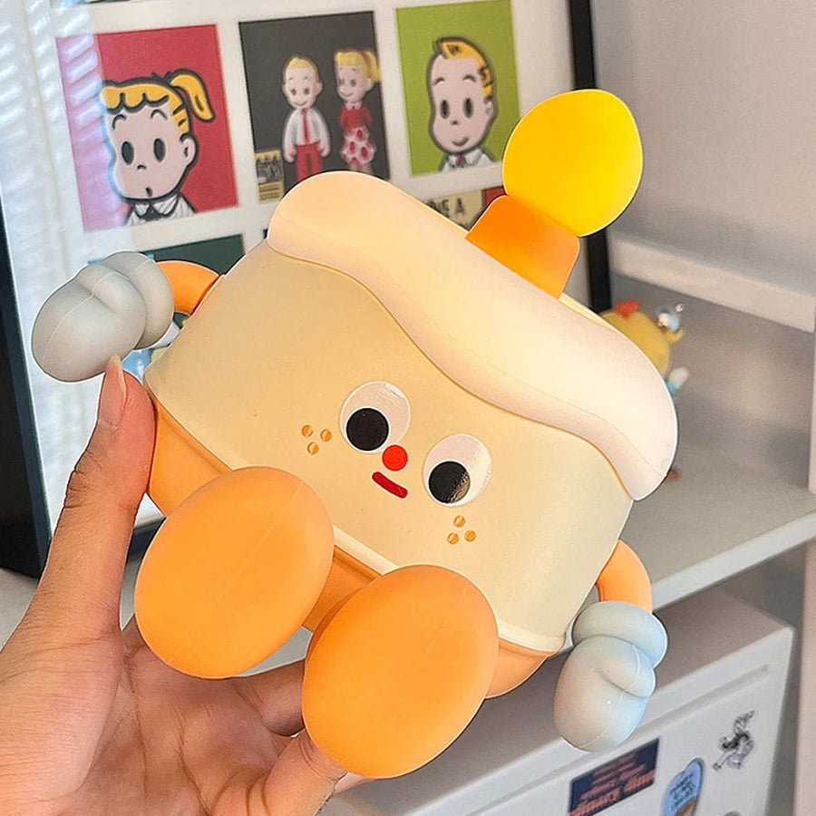 Adorable Kawaii Mushroom LED Night Light 🌙✨ - Cute Rechargeable USB Table Lamp for Nursery & Kids' Rooms 🎉🎁