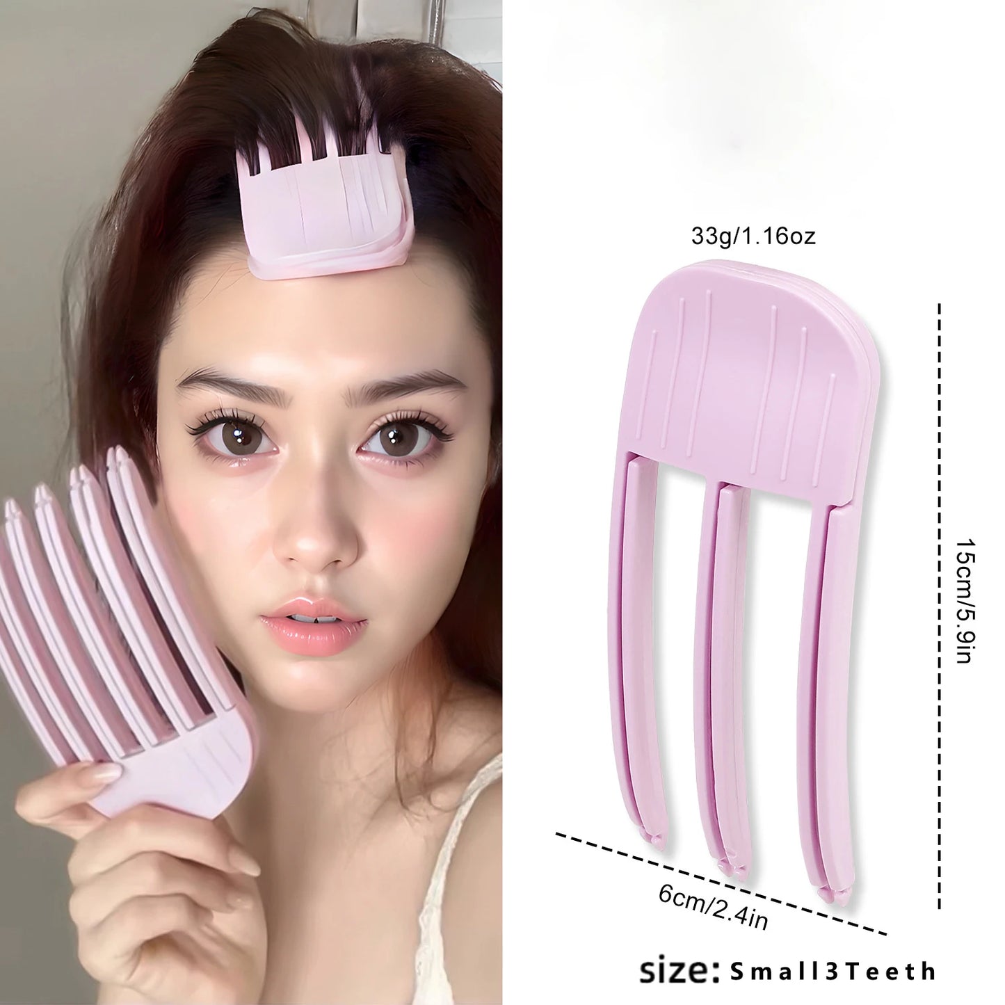 Kawaii Fluffy Hair Bangs Clips 🌸✨ | Adorable Volumizing Barrettes for Bouncy Curls 🎀💕