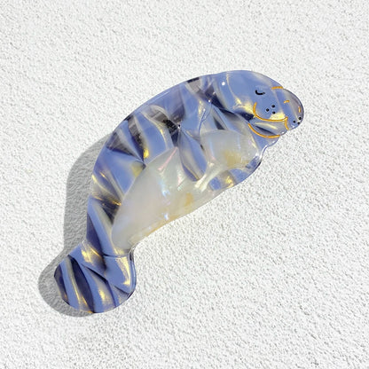 Oversize Acetate Marine Animal Hairpin Set Tortoise Turtle Fish Shark Clips 🐢🐟🦈