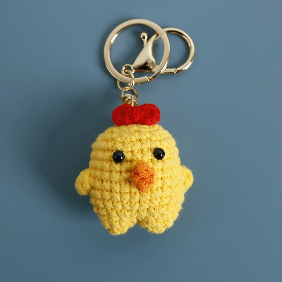 Bear Couple Keychains Crochet Duo For Keys And Bags Cute Handcrafted Charms 🧶🐻