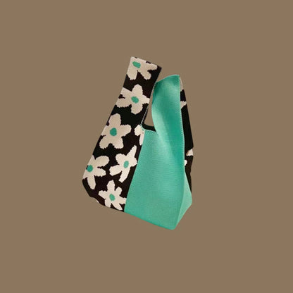 ✨ Cute & Cozy Mini Knot Bag 👜 - Handmade Chic Knitted Tote for Every Occasion! 🌼