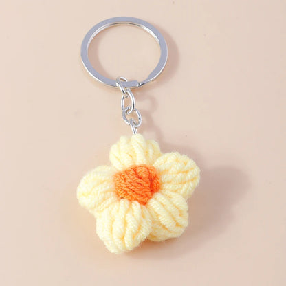 Kawaii Handmade Frog Keychain 🐸✨ | Cute Cartoon Knitted Animal Charms for Bags & Keys | Perfect Gift for All Ages 🎁