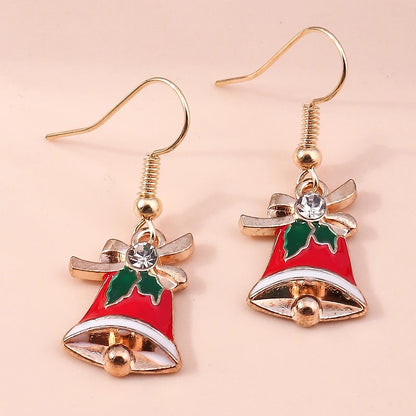 Whimsical Christmas Drop Earrings For Women Tree Deer Santa Dangle Jewelry 🎄✨