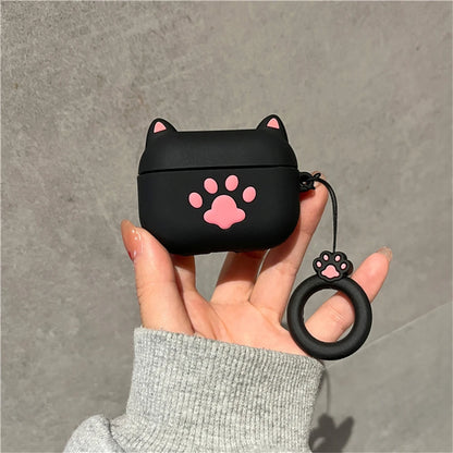 🥰 Adorable 3D Love Heart Robot Silicone Case for AirPods 💖 - Cute & Protective Cover for All Models! 🎧✨ - Pixie Quill