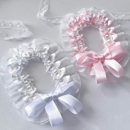Ribbon Bowknot Lace Card Holder 3 Inch Photocard Toploader For Anime Ita Bags 🎀🃏