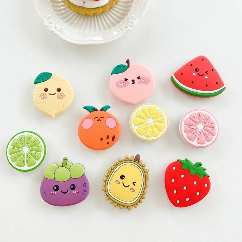 🍓 Adorable Strawberry Pop Grip Stand for iPhone 15/14 & Samsung 📱✨ - Pixie Quill