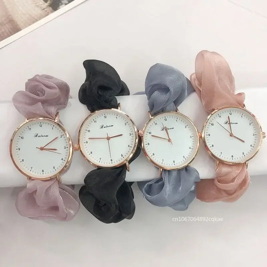 ✨ Whimsical Ribbon Fairy Watch 🎀 - Kawaii Digital Charm for Stylish Girls! ⏰💖