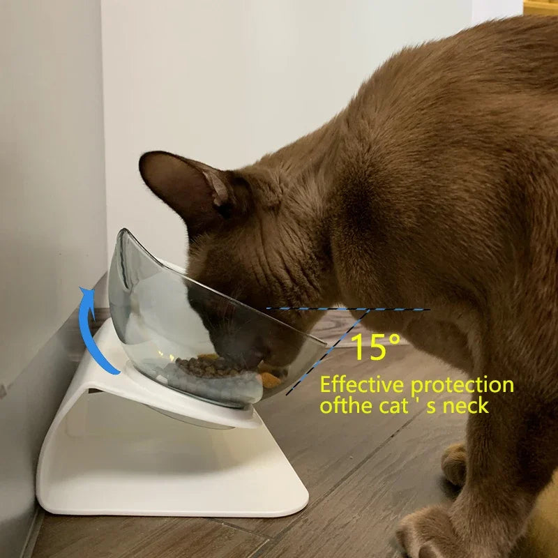 Kawaii Non-Slip Double Cat & Dog Bowl Set 🐾💕 | Adorable Feeding Station for Your Furry Friends! 🍽️🐱🐶