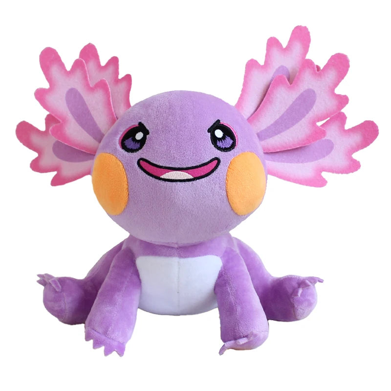 Adorable 25cm Kawaii Axolotl Plushie 🦑💖 Colorful Cartoon Salamander Stuffed Animal - Perfect Gift for Kids 🎁✨