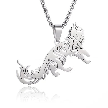 Kawaii Cat Couple Love Necklace 🐾💕 | Trendy Stainless Steel BFF Pendant Jewelry Gift for Friends & Lovers!