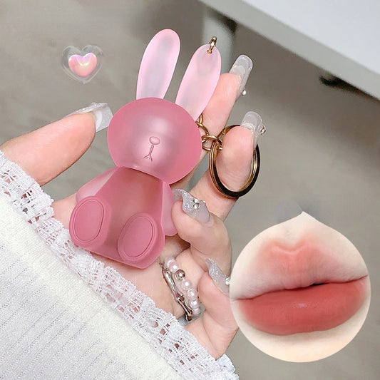 Adorable Velvet Bunny Matte Lip Gloss for Kawaii Summer Vibes 🌸🐰✨