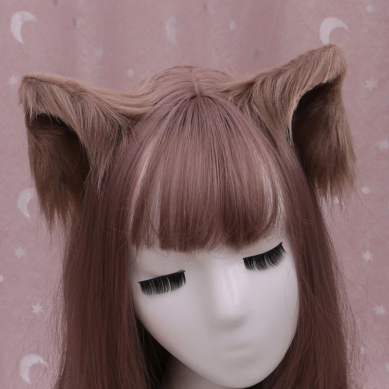 Kawaii Cat Ears Anime Lolita Headband 🎀 | Gothic Cosplay Hair Accessories 🐾✨