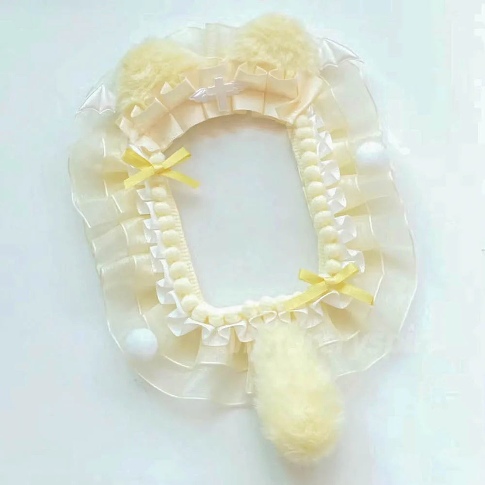 Purple Lace Card Sleeve 3 Inch Kpop Photo Card Protector Holder Star Display 💜✨