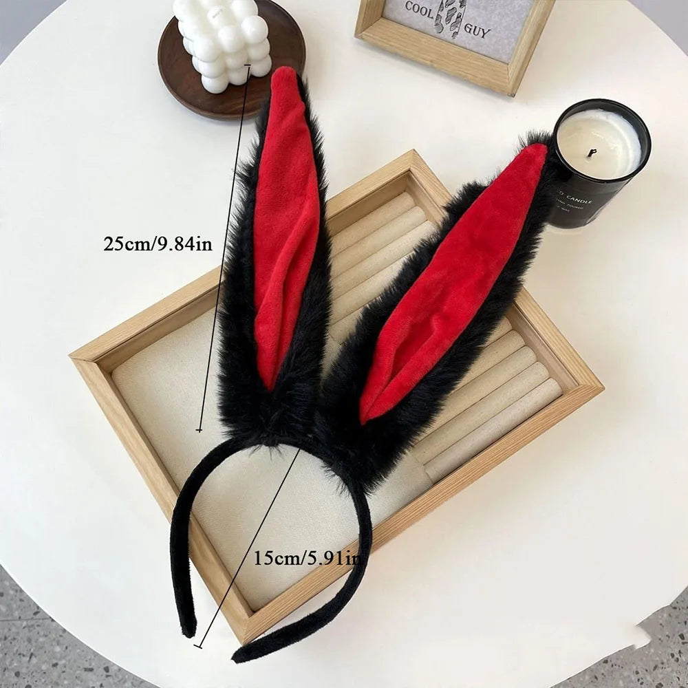 Adorable Cinnamoroll Ears Headband Plush Hair Band Non Slip For Women Girls 🐶✨🎀