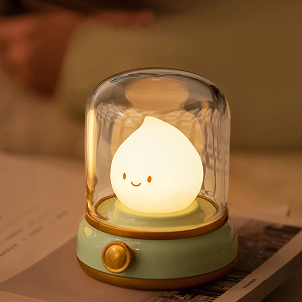 Kawaii Capybara LED Night Light 🌙✨ | Adorable Dimmable Bedside Lamp for Kids 🐾 | USB Rechargeable & Long-Lasting!