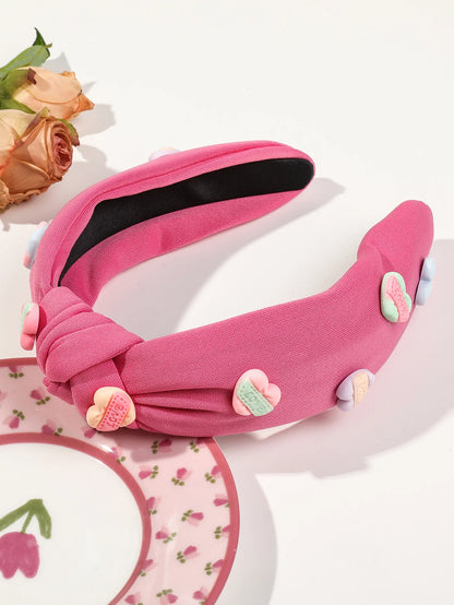 Adorable Heart-Shaped Kawaii Headband 💖 | Cute Non-Slip Hair Accessory for Valentine's Day & Parties 🎉✨