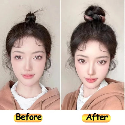 Kawaii 50cm Fluffy Self-Winding Bun Hair Accessory 🌟🎀